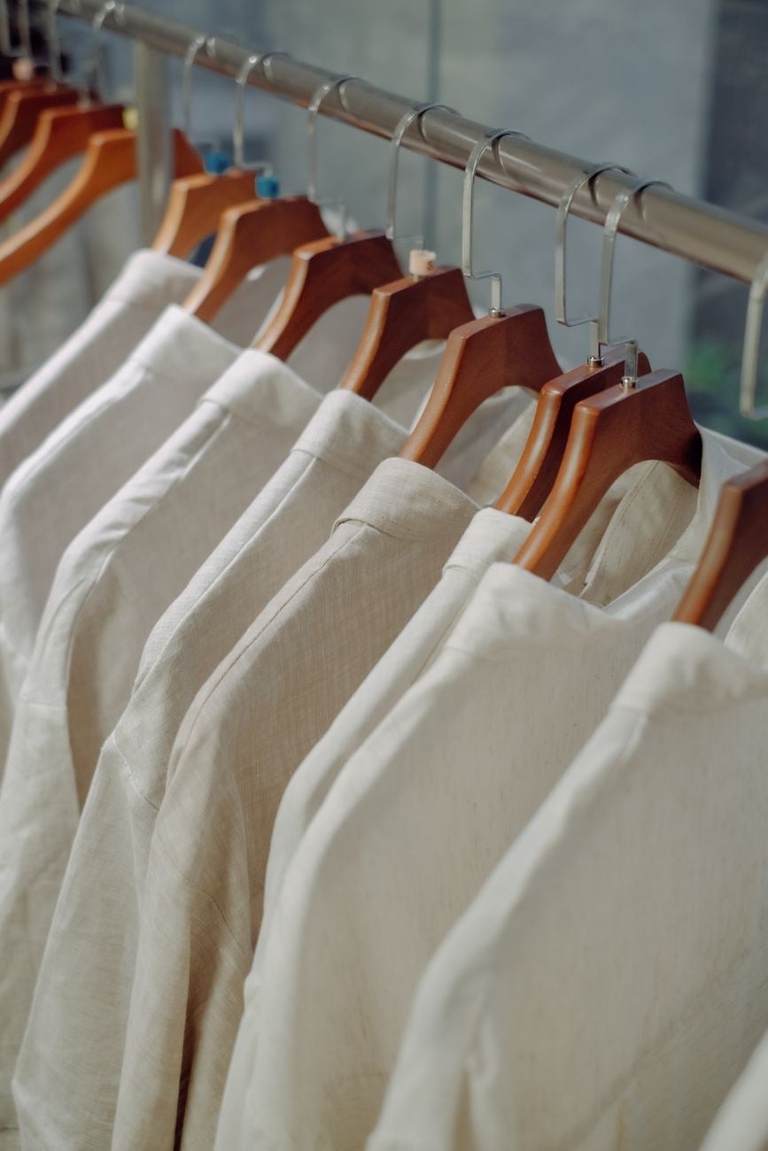Camisa de Linho Branca — Blusas de atacado